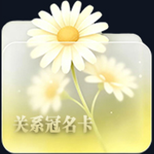 关系冠名卡